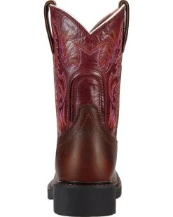 Ariat Krista Pull On Work Boots - Steel Toe -Women - Western Cowboy 030597 42 D5