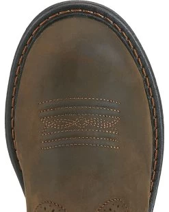 Ariat Waterproof Tracey Pull On Waterproof Work Boots - Composite Toe -Women - Western Cowboy 030791 B1 TP