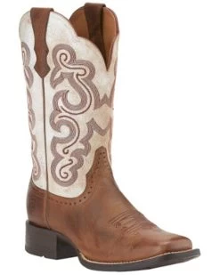 Ariat Women's Quickdraw Western Boots - Square Toe 13 Ariat Women's Quickdraw Western Boots - Square Toe -Women - Western Cowboy 031791 7010 P1