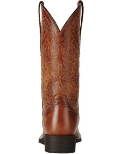 Ariat Women's Rich Brown Round Up Remuda Western Boots - Square Toe -Women - Western Cowboy 031B57 7010 P3