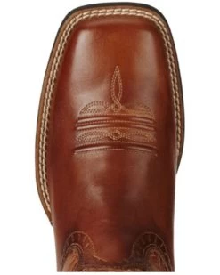 Ariat Women's Rich Brown Round Up Remuda Western Boots - Square Toe -Women - Western Cowboy 031B57 7010 P4