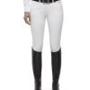 Ariat Women's Olympia Zip-Front Low Rise Knee Patch Breeches