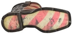 Durango Lady Rebel American Flag Western Performance Boots - Broad Square Toe -Women - Western Cowboy 045P55 41 BM