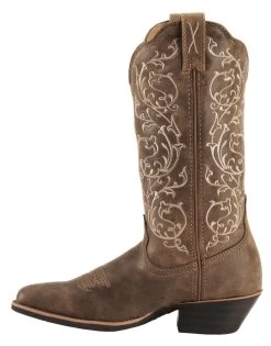 Twisted X Women's Fancy Stitched Western Performance Boots - Medium Toe -Women - Western Cowboy 045R07 ZS LT