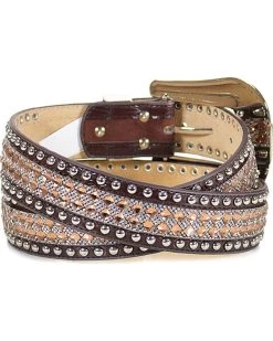 Shyanne Women's Rhinestone Belt