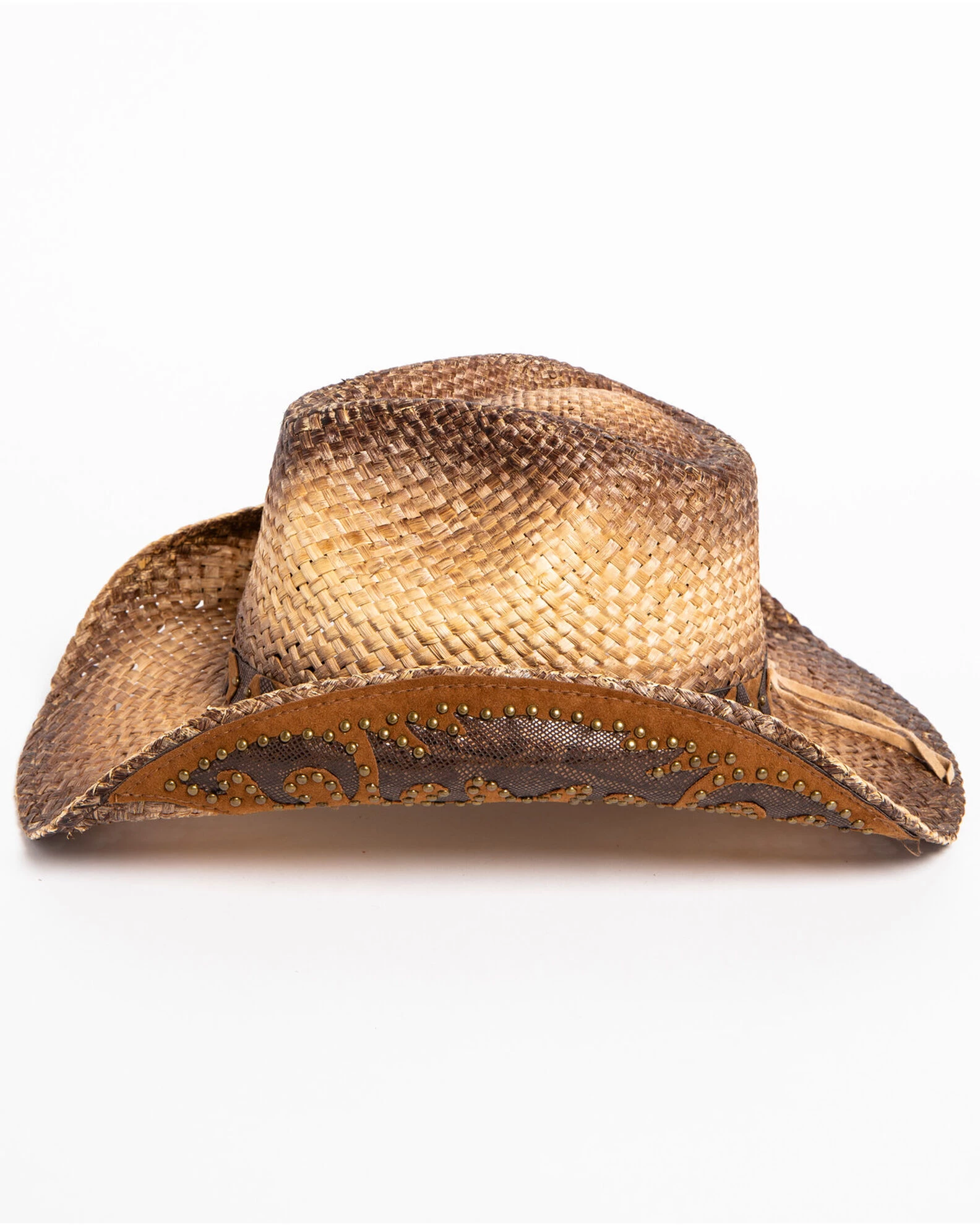 Shyanne Women's Rustic Tan Straw Hat 2 Shyanne Women's Rustic Tan Straw Hat - Image 2