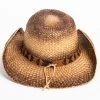 Shyanne Women's Rustic Tan Straw Hat