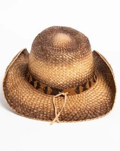 Shyanne Women's Rustic Tan Straw Hat