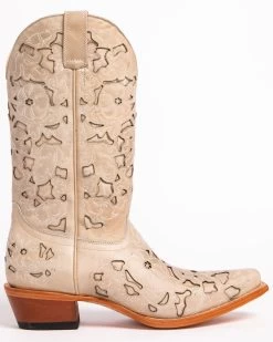 Shyanne Women's Laser Cut Western Boots - Snip Toe -Women - Western Cowboy 2000237037 100 LT
