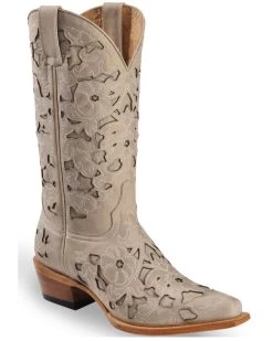 Shyanne Women's Laser Cut Western Boots - Snip Toe -Women - Western Cowboy 2000237037 100 P1