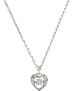 Montana Silversmiths Women's Let's Dance A Little Dance Heart Necklace