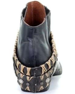 Circle G Women's Harness Western Booties - Round Toe 7 Circle G Women's Harness Western Booties - Round Toe -Women - Western Cowboy 2000257891 001 P4