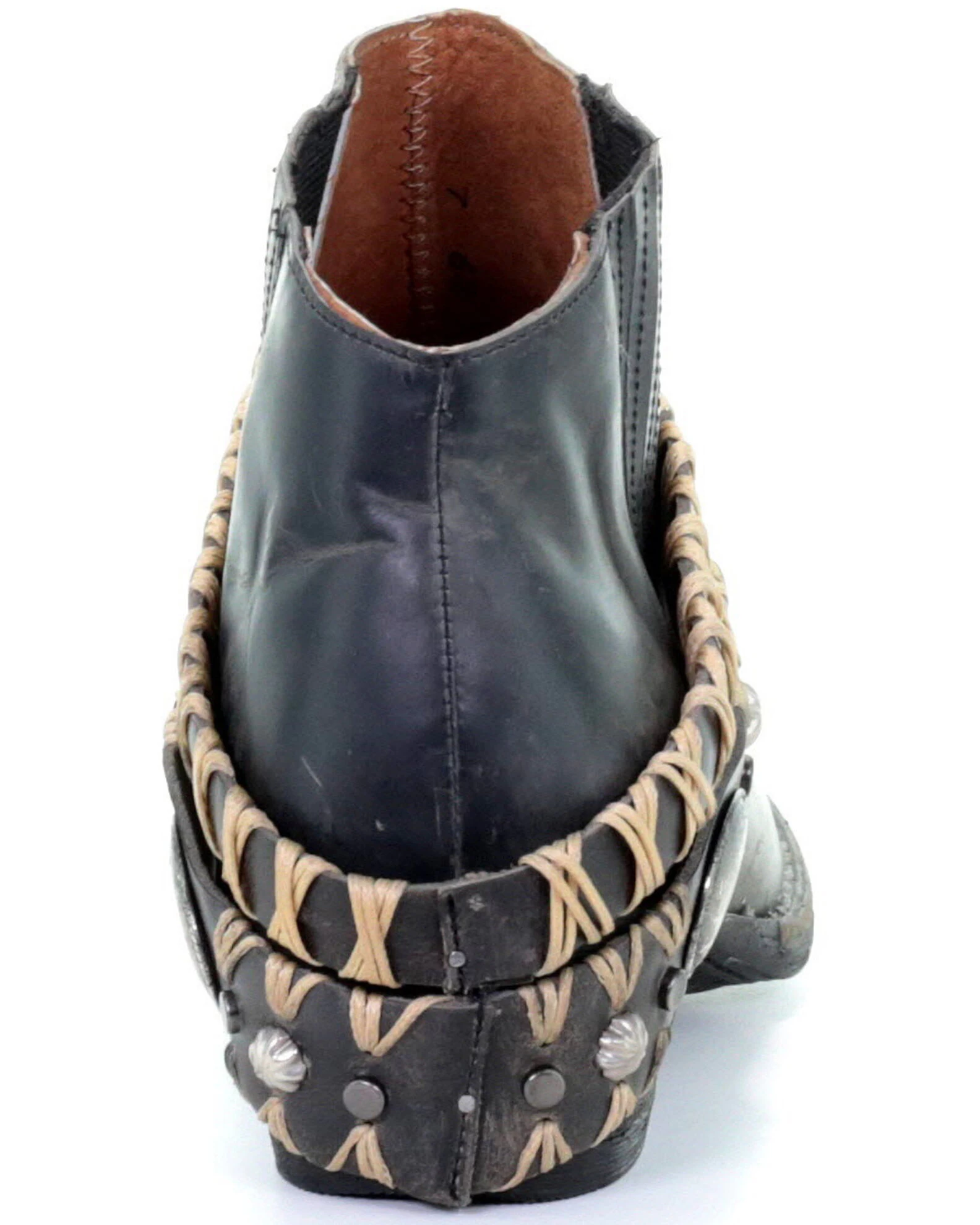 Circle G Women's Harness Western Booties - Round Toe 3 Circle G Women's Harness Western Booties - Round Toe - Image 3