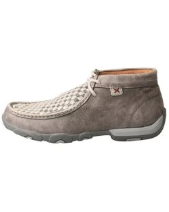 Twisted X Women's Weave Gray Moccasin Shoes - Moc Toe -Women - Western Cowboy 2000259069 020 P3
