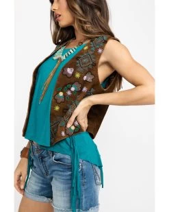 Tasha Polizzi Women's Marlowe Vest -Women - Western Cowboy 2000279244 200 P4