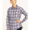 Ariat Women's FR Abigail Plaid Print Long Sleeve Work Shirt