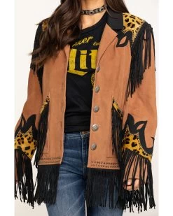 Double D Ranch Women's Saddle Texas Two Step Jacket -Women - Western Cowboy 2000285264 200 P4