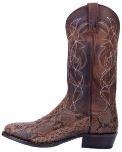 Dan Post Men's Manning Exotic Python Western Boots - Medium Toe -Women - Western Cowboy 2000285914 200 P3