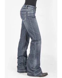 Stetson Women's 214 Medium Wash Trousers