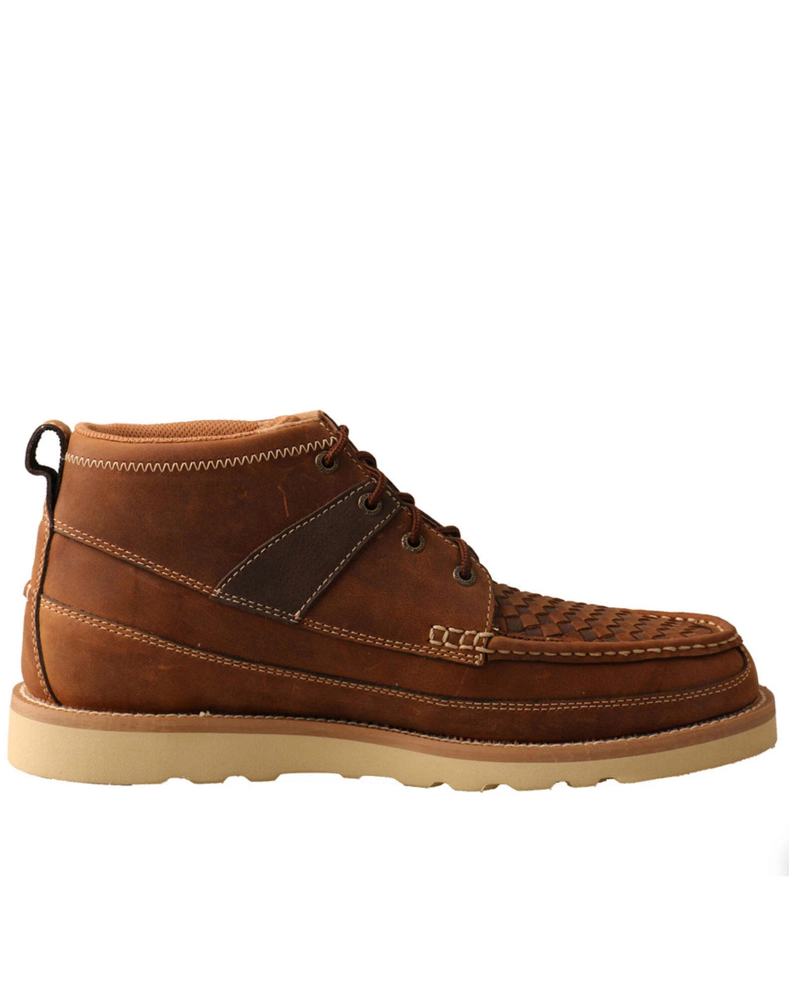 Twisted X Men's Casual Lace-Up Boots - Moc Toe 1 Twisted X Men's Casual Lace-Up Boots - Moc Toe