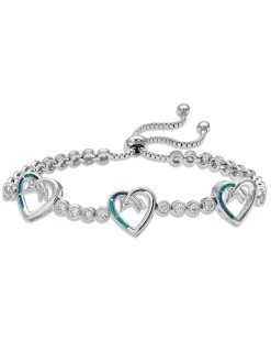Montana Silversmiths Women's Follow Your Arrow Heart Bolo Bracelet