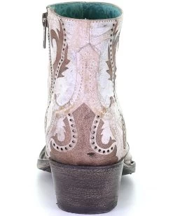 Corral Women's Lazer Ankle Fashion Booties - Snip Toe