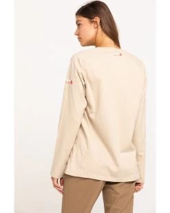Ariat Women's FR Air Crew Long Sleeve Work Tee -Women - Western Cowboy 2000294414 410 P2