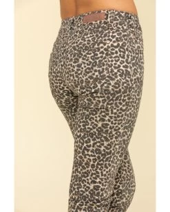 Rock & Roll Denim Women's Leopard Print Skinny Jeans 9 Rock & Roll Denim Women's Leopard Print Skinny Jeans -Women - Western Cowboy 2000296893 400 P4