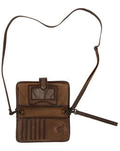 STS Ranchwear Women's Hair On Cowhide Crossbody Wallet -Women - Western Cowboy 2000309052 001 P5