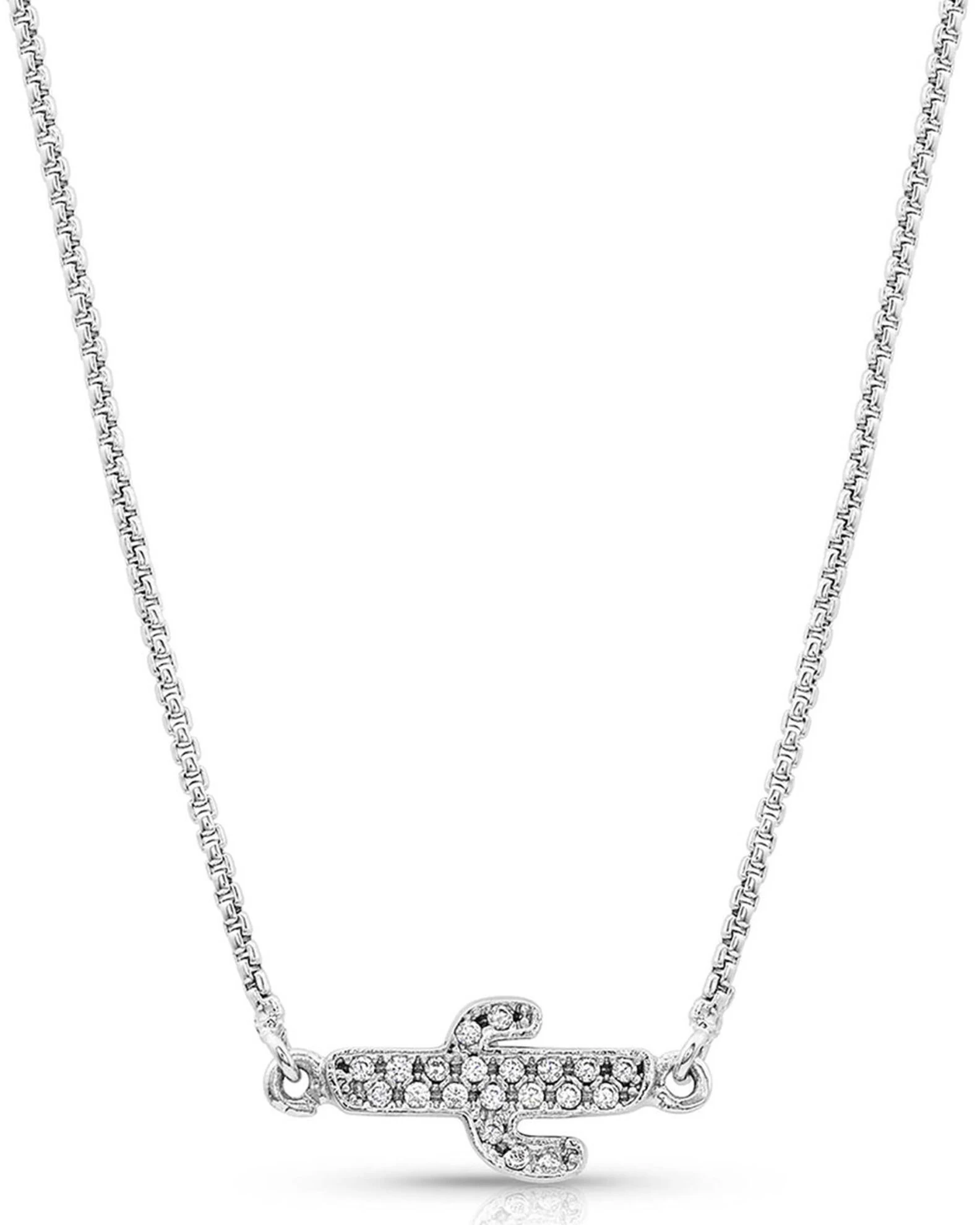 Montana Silversmiths Women's Two Sides To Every Cactus Necklace 1 Montana Silversmiths Women's Two Sides To Every Cactus Necklace