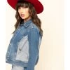 Lee Women's Contrast Denim Seamed Jacket
