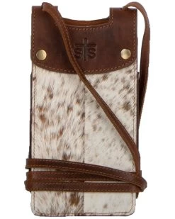 STS Ranchwear Women's Hair On Cowhide Cell Phone Crossbody -Women - Western Cowboy 2000325554 230 P1