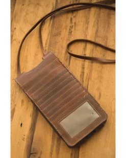 STS Ranchwear Women's Hair On Cowhide Cell Phone Crossbody