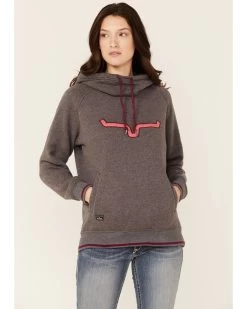 Kimes Ranch Women's Two-Scoops Logo Hoodie Sweatshirt -Women - Western Cowboy 2000326218 022 P1