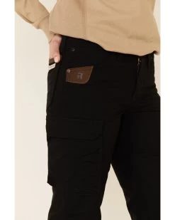Wrangler Women's Black Ranger Straight Leg Work Pants