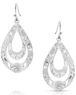 Montana Silversmiths Women's Hidden Canyon Turquoise Earrings