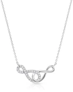 Montana Silversmiths Women's Infinity Times Infinity Necklace