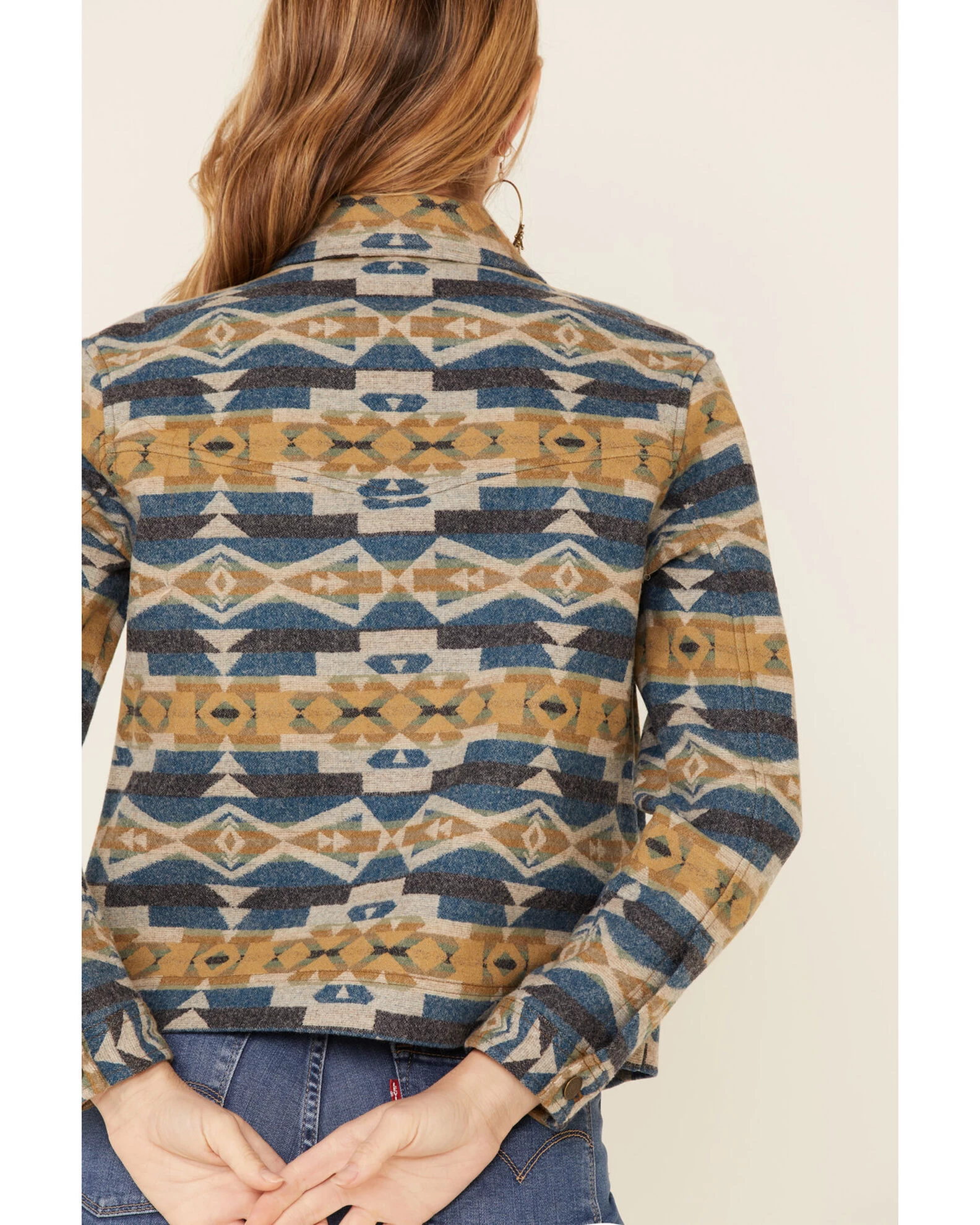 Pendleton Women's Navy Cardwell Wool Jacket 2 Pendleton Women's Navy Cardwell Wool Jacket - Image 2