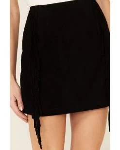 Double D Ranchwear Women's Gathered Stories Fringe Skirt