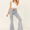 Rock & Roll Denim Women's Star High Rise Bell-Bottom Jeans