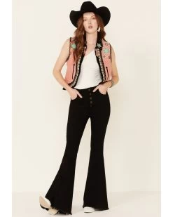 Double D Ranch Women's Song Of The West Suede Vest