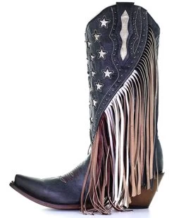 Corral Women's Lamb Stars Inlay & Studs Western Boots - Snip Toe -Women - Western Cowboy 2000340851 400 P3