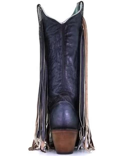 Corral Women's Lamb Stars Inlay & Studs Western Boots - Snip Toe