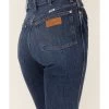 Wrangler Women's Westward Heritage Dark Wash High Rise Flare Jeans