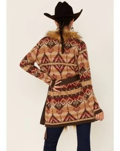Tasha Polizzi Women's Berlin Blanket Cardigan -Women - Western Cowboy 2000344752 255 P3