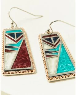Montana Silversmiths Women's American Legends Tablet Earrings