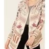 Johnny Was Women's Alabaster Cordelia Short Hoodie Jacket