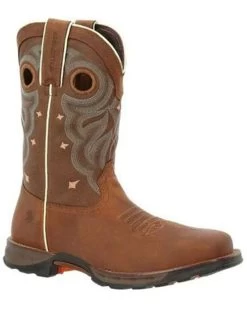 Durango Women's Maverick Waterproof Western Work Boots - Steel Toe -Women - Western Cowboy 2000350775 280 P1
