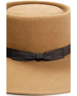 Shyanne Women's 2X Pecan Telescope Wide Brim Wool Felt Western Hat