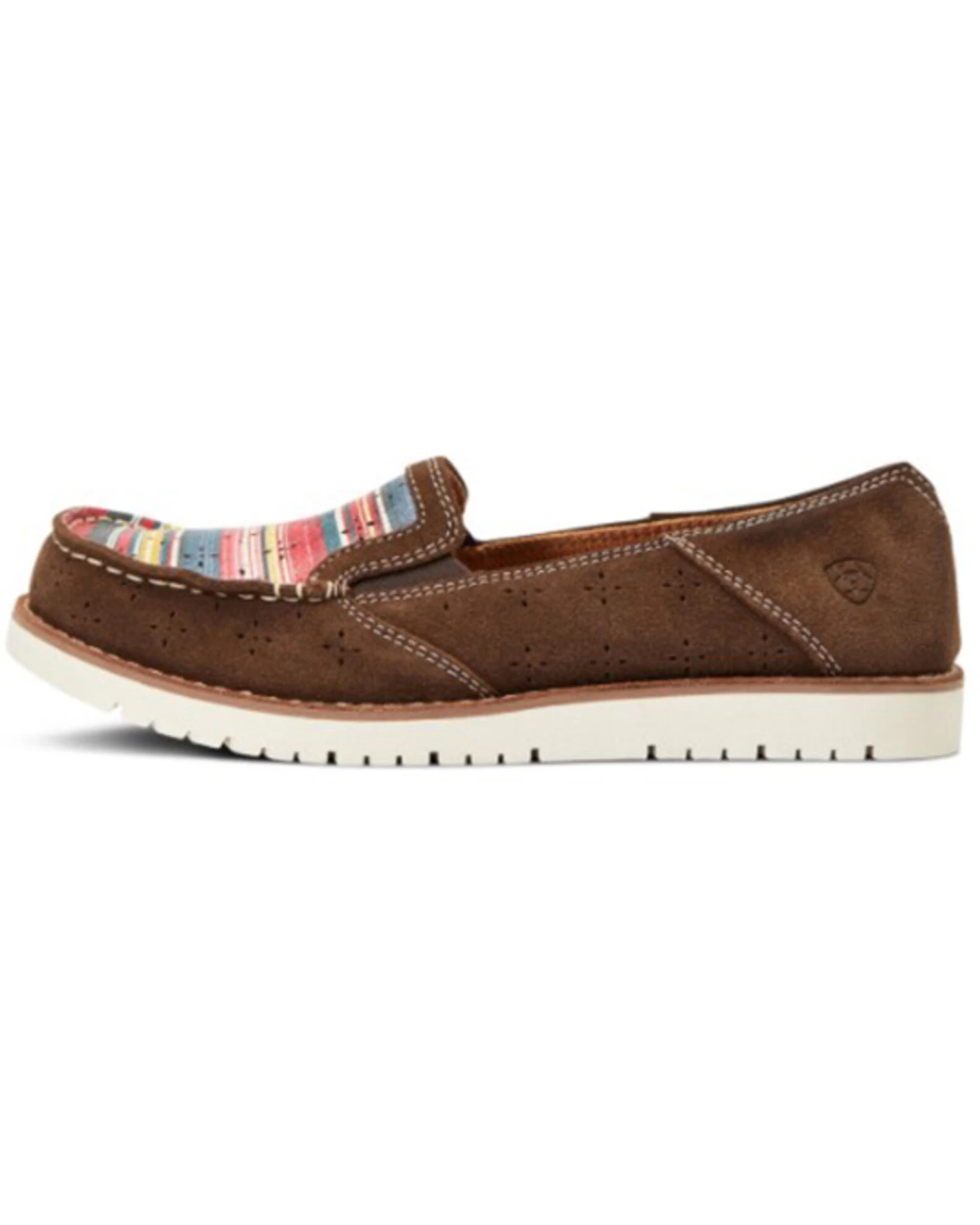 Ariat Women's Serape Stripe 360 Casual Slip-On Cruiser - Moc Toe 2 Ariat Women's Serape Stripe 360 Casual Slip-On Cruiser - Moc Toe - Image 2